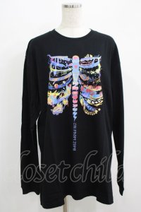 QOOZA / QOOZA×zumi Costal Long Sleeve Tee  黒 H-25-07-06-055-PU-TO-KB-ZH