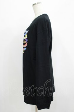 画像2: QOOZA / QOOZA×zumi Costal Long Sleeve Tee  黒 H-25-07-06-056-PU-TO-KB-ZH