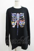 QOOZA / QOOZA×zumi Costal Long Sleeve Tee  黒 H-25-07-06-058-PU-TO-KB-ZH