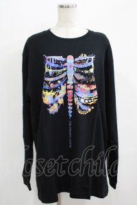 QOOZA / QOOZA×zumi Costal Long Sleeve Tee  黒 H-25-07-06-059-PU-TO-KB-ZH