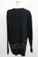 画像3: QOOZA / QOOZA×zumi Costal Long Sleeve Tee  黒 H-25-07-06-059-PU-TO-KB-ZH (3)