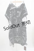 KILL STAR / HEAVY AND DOOMED BEACH TOWEL  黒 H-25-07-06-060-SL-ZA-KB-ZH