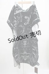 KILL STAR / HEAVY AND DOOMED BEACH TOWEL  黒 H-25-07-06-060-SL-ZA-KB-ZH