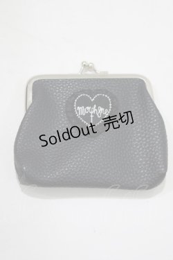 画像1: MORPH8NE / KISS LOCK COIN CASE  黒 H-25-07-06-063-PU-ZA-KB-ZH