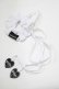 画像1: MORPH8NE / Bonie Scrunchies  白 H-25-07-06-064-PU-AC-KB-ZH (1)