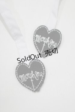 画像2: MORPH8NE / Bonie Scrunchies  白 H-25-07-06-064-PU-AC-KB-ZH