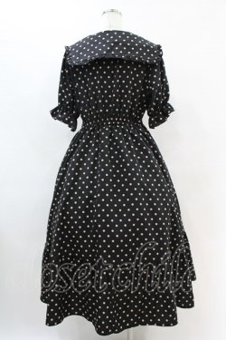 画像2: m petit by misako / ナシジドットワンピース L ブラック H-25-07-06-1038-LO-OP-NS-ZH