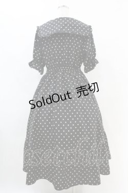 画像2: m petit by misako / ナシジドットワンピース L ブラック H-25-07-06-1038-LO-OP-NS-ZH