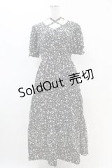 DearMyLoveRose / クロスホルターティアードワンピース M ブラック H-25-07-06-1040-EL-OP-NS-ZH