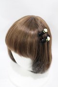 m petit by misako / AM*NI4Pクリップ  ブラック H-25-07-06-1006-LO-AC-NS-ZH