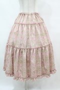m petit by misako / NINA'S RVパニエスカート L ピンク/アイボリー リバーシブル H-25-07-06-1048-LO-SK-NS-ZH