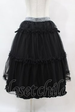 画像3: m petit by misako / NINA’Sコラボ トワルドジュイリバーシブルスカート L グレー/ブラックリバーシブル H-25-07-06-1049-LO-SK-NS-ZH