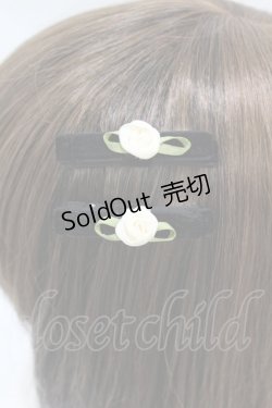 画像2: m petit by misako / AM*NI4Pクリップ  ブラック H-25-07-06-1006-LO-AC-NS-ZH