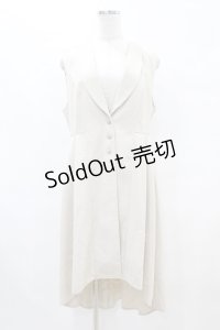 axes femme / フィッシュテールジレ Free ベージュ H-25-07-06-1056-AX-JA-NS-ZH