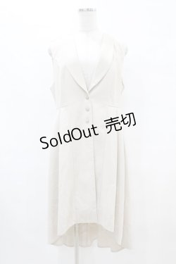 画像1: axes femme / フィッシュテールジレ Free ベージュ H-25-07-06-1056-AX-JA-NS-ZH