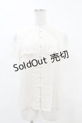 an another angelus / レースケープ衿ブラウス Free IVORY H-25-07-06-1057-CA-BL-NS-ZH