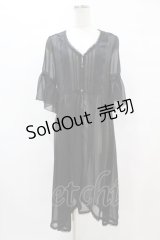 axes femme / バックレースデザインガウン M ブラック H-25-07-06-1061-AX-TO-NS-ZH