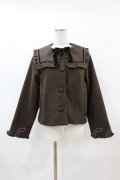 m petit by misako / セーラーショートコート L ブラウン H-25-07-06-1063-LO-CO-NS-ZT-C65