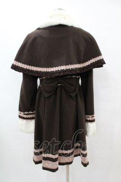画像2: axes femme POETIQUE / プリンセスケープコート M ブラウン H-25-07-06-1064-AX-CO-NS-ZH