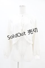 m petit by misako / MSKバラBフリルボレロ M オフ H-25-07-06-1068-LO-TO-NS-ZH