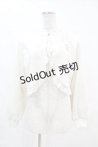 m petit by misako / MSKバラBフリルボレロ M オフ H-25-07-06-1068-LO-TO-NS-ZH