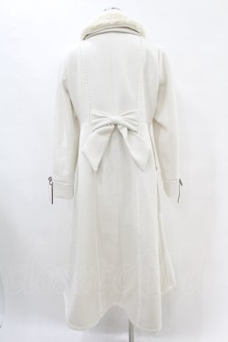 画像2: axes femme / ファー襟フィッシュテールコート L オフ H-25-07-06-1070-AX-CO-NS-ZH