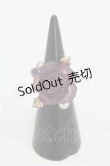 axes femme / フェイバリットローズリング Free パープル H-25-07-06-1021-AX-AC-NS-ZH
