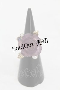 axes femme / フェイバリットローズリング Free パープル H-25-07-06-1021-AX-AC-NS-ZH