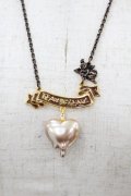 Q-pot. / Q-pot.×Q-pid. Sweetheart Necklace  ブラウン H-25-07-06-1024-QP-AC-KB-ZH