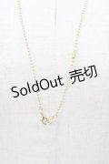 Q-pot. / エラベルシアワセボールチェーン 60cm ゴールド H-25-11-04-1011-QP-AC-KB-ZH