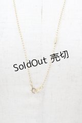 Q-pot. / エラベルシアワセボールチェーン 60cm ゴールド H-25-11-04-1011-QP-AC-KB-ZH