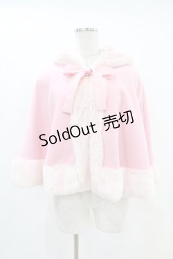 画像1: BABY,THE STARS SHINE BRIGHT / 赤ずきんちゃんケープ Free ピンク H-25-07-06-1029-BA-JA-NS-ZT-C059
