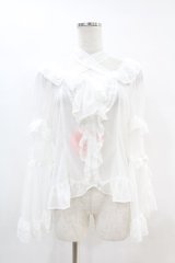 BABY,THE STARS SHINE BRIGHT / シフォンプリンセスドレスブラウス Free オフ白 H-25-07-06-1030-BA-BL-NS-ZH