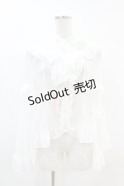 画像1: BABY,THE STARS SHINE BRIGHT / シフォンプリンセスドレスブラウス Free オフ白 H-25-07-06-1030-BA-BL-NS-ZH