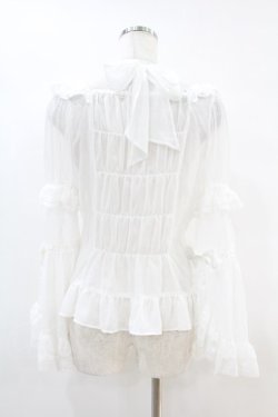 画像2: BABY,THE STARS SHINE BRIGHT / シフォンプリンセスドレスブラウス Free オフ白 H-25-07-06-1030-BA-BL-NS-ZH