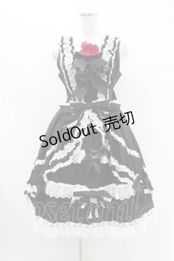 画像1: BABY,THE STARS SHINE BRIGHT / Dear Roseジャンパースカート Free ブラック H-25-07-06-1032-BA-OP-NS-ZH