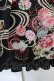 画像5: metamorphose / 花鳥風月〜乙女のはなごろも〜 プリーツジャンパースカート(草柄リボン) Free 黒紅 H-25-07-06-1033-ME-OP-NS-ZH (5)