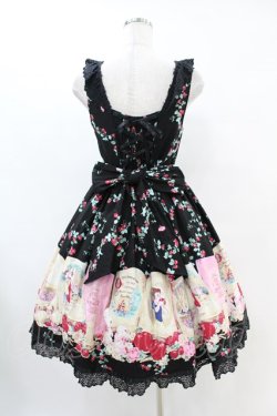 画像2: BABY,THE STARS SHINE BRIGHT / コルセットジャンパースカート（Snow White） Free ブラック H-25-07-06-1034-BA-OP-NS-ZH