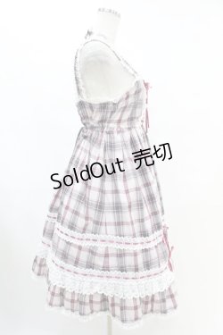 画像3: BABY,THE STARS SHINE BRIGHT / タータンチェックベビードールジャンパースカート Free ピンク H-25-07-06-1035-BA-OP-NS-ZH