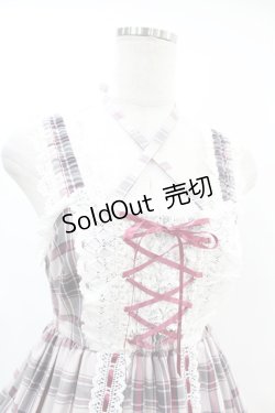 画像4: BABY,THE STARS SHINE BRIGHT / タータンチェックベビードールジャンパースカート Free ピンク H-25-07-06-1035-BA-OP-NS-ZH