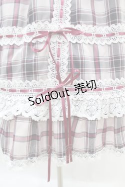 画像5: BABY,THE STARS SHINE BRIGHT / タータンチェックベビードールジャンパースカート Free ピンク H-25-07-06-1035-BA-OP-NS-ZH