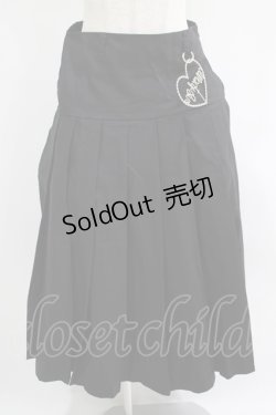 画像1: MORPH8NE / CREED SKIRT M ブラック H-25-07-06-007-PU-SK-KB-ZH