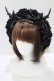 画像1: Restyle / Antlers roses and beads  黒 H-25-07-06-069-GO-AC-KB-ZH (1)