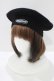 画像1: MORPH8NE / POTION BERET  黒 H-25-07-06-070-PU-AC-KB-ZH (1)
