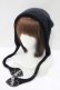 画像1: MORPH8NE / IGNORED EAR FLAP HAT  黒 H-25-07-06-071-PU-AC-KB-ZH (1)