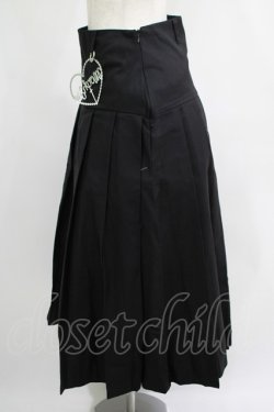 画像2: MORPH8NE / CREED SKIRT M ブラック H-25-07-06-007-PU-SK-KB-ZH