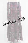 MORPH8NE / FIG-LEAF PANT L ネイビーミックスチェック H-25-10-24-013-PU-PA-KB-ZH