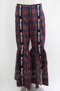 MORPH8NE / FIG-LEAF PANT L ネイビーミックスチェック H-25-07-06-009-PU-PA-KB-ZH