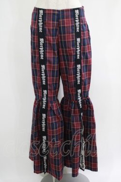 画像1: MORPH8NE / FIG-LEAF PANT L ネイビーミックスチェック H-25-07-06-009-PU-PA-KB-ZH