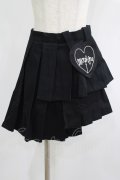 MORPH8NE / STUDENT SKIRT S ブラック H-25-07-06-014-PU-SK-KB-ZH